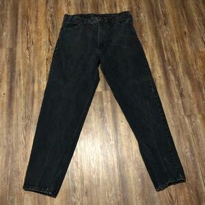 Vintage Levi's 550 Jeans Men's 36x32 High Rise Straight Leg 90's Made in USA Den